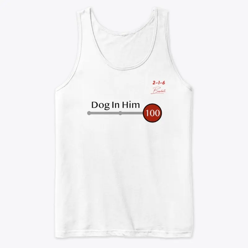 Dog in him